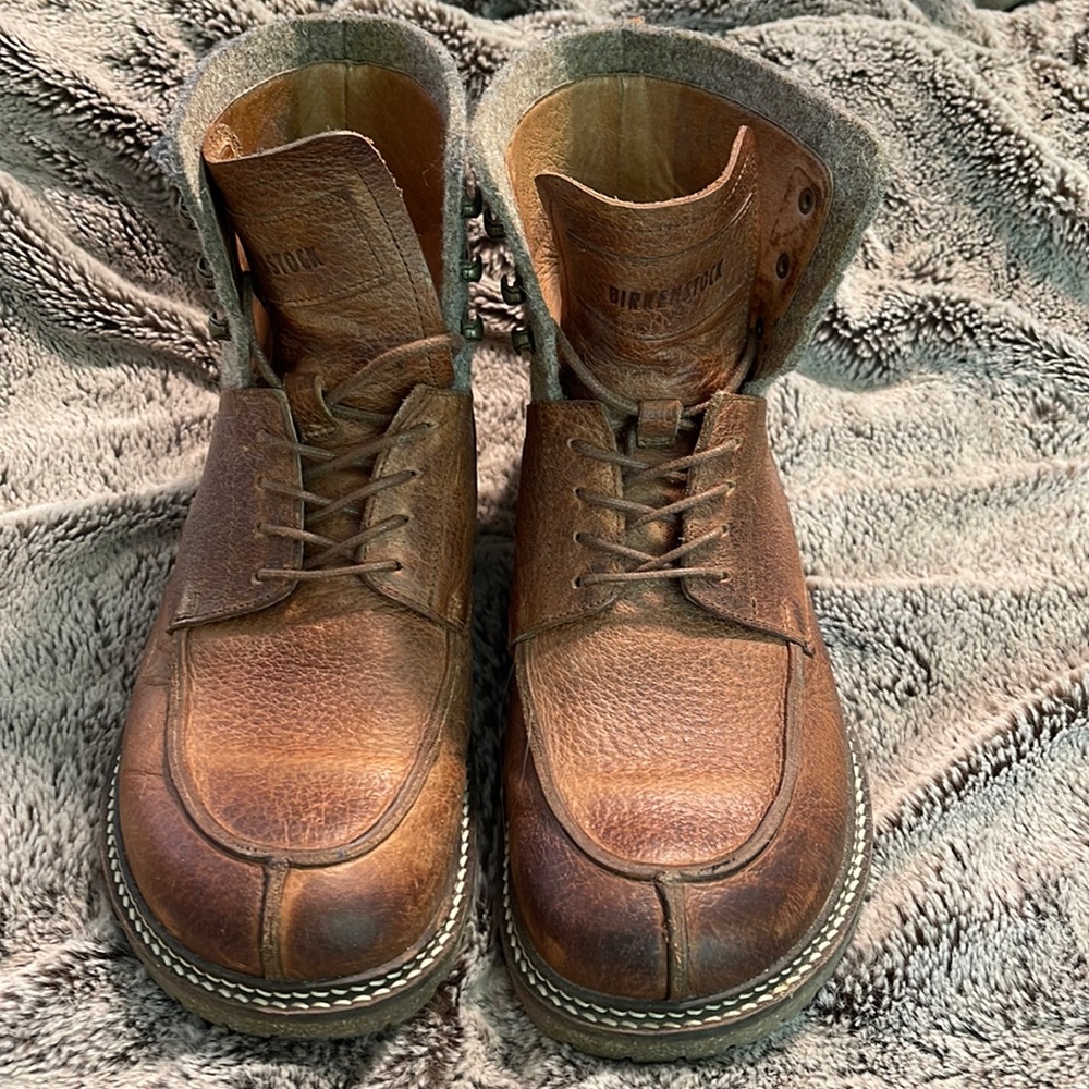 Birkenstock Timmons high leather boots size 42